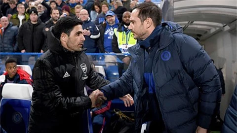 Arteta: 'Hãy kiên nhẫn, Lampard sẽ đền đáp Chelsea'