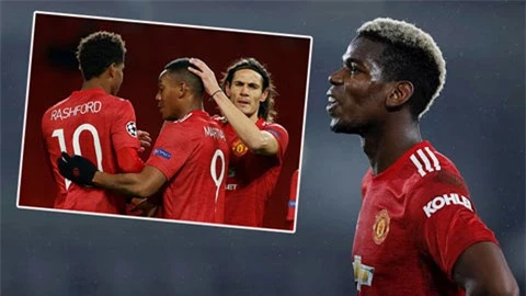 Pogba: 'Rashford và Martial không có kinh nghiệm và phẩm chất như Cavani'