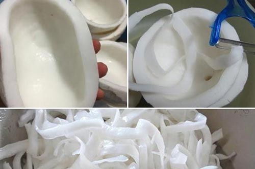 Mẹ đảm tự tay làm mứt dừa đón Tết ai ăn cũng phải tấm tắc khen ngon