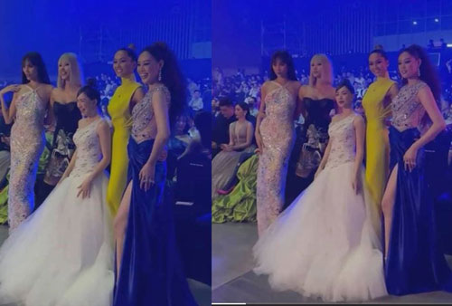 'Lầy lội' như Hòa Minzy: Chiều cao khiêm tốn nhưng vẫn đầy thần thái dù 'lọt thỏm' giữa các nàng hậu Vbiz