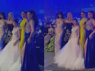 'Lầy lội' như Hòa Minzy: Chiều cao khiêm tốn nhưng vẫn đầy thần thái dù 'lọt thỏm' giữa các nàng hậu Vbiz