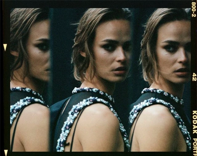 Birgit Kos siêu đẹp và cổ điển trên Vogue Ba Lan - Ảnh 6.
