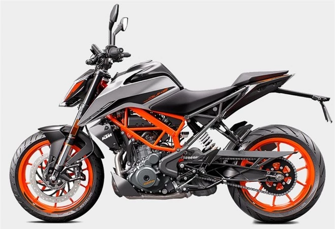 KTM 390 Duke doi 2021 duoc ra mat anh 2