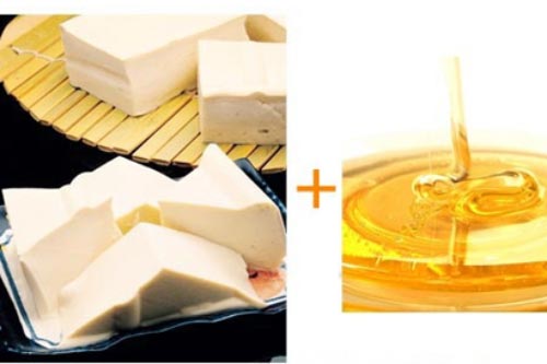 Cách làm trắng da mặt bằng đậu phụ