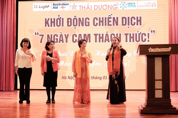  "7 Ngày Cam thách thức!" –  Chiến dịch phòng chống bạo lực với phụ nữ, trẻ em