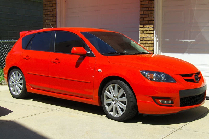=6. Mazdaspeed 3 2007 (thời gian tăng tốc từ 0-96 km/h: 5,3 giây).
