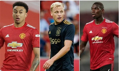 Solskjaer đã có những chia sẻ thú vị về bộ ba Lingard, Van de Beek và Pogba