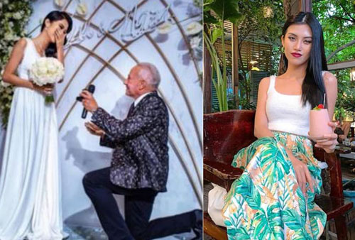 'Bản sao của Lan Khuê' tiết lộ được hôn phu tỷ phú Mỹ 72 tuổi cưng chiều dù chưa cưới