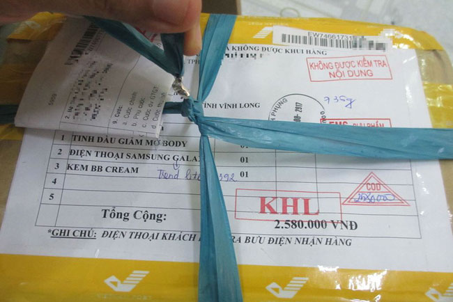 Cảnh báo hình thức lừa đảo mới qua đường bưu điện