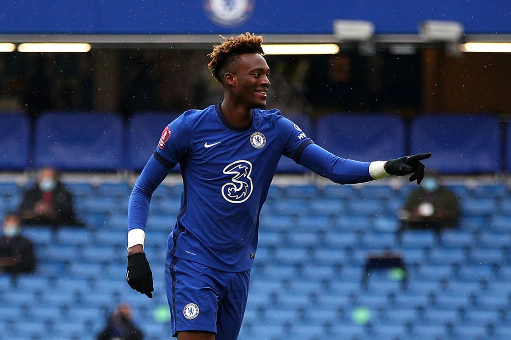 =9. Tammy Abraham (Chelsea, 23 tuổi, định giá chuyển nhượng: 36 triệu bảng).