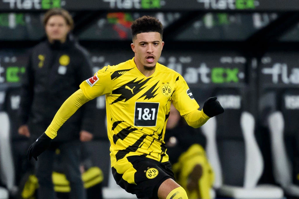 2. Jadon Sancho (Borussia Dortmund, 20 tuổi, định giá chuyển nhượng: 90 triệu bảng).