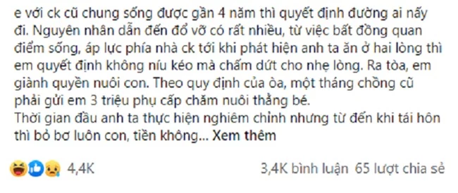 4 năm chồng cũ không gửi một đồng phụ cấp, lại bất ngờ đến đón con về ăn Tết để “không quên tổ tông” song nhưng tình huống bất ngờ ập tới khiến anh “lặng người”  - Ảnh 1.