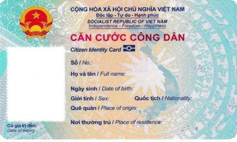 Mẫu thẻ căn cước công dân gắn chip điện tử có gì đặc sắc?