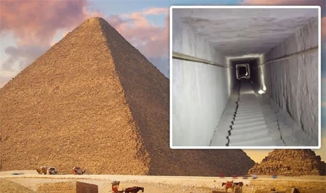 Đặt chân vào hành lang bí ẩn của Đại Kim tự tháp Giza - ảnh 1