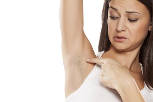 Lông nách sạch bong mà không cần phải nhổ