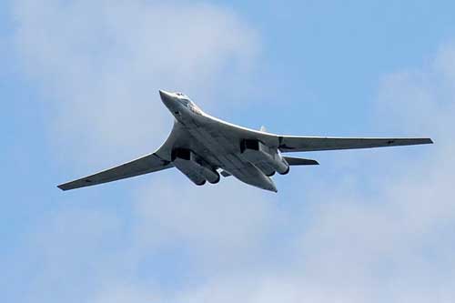 Máy bay ném bom chiến lược Tu-160M của Nga bay thử nghiệm thành công với động cơ mới
