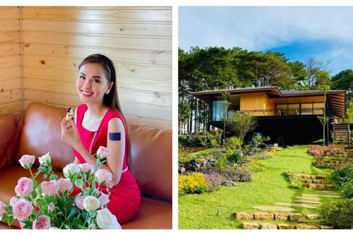 Mừng sinh nhật cho con trai vừa xong, Diễm Hương khoe nhà cực xịn mới tậu chốn cao nguyên