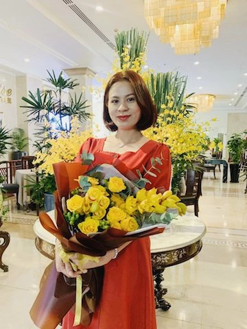 Chủ tịch HĐQT Viva Star Coffee Lê Thị Ngọc Thuỷ.