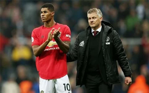 HLV Solskjaer cần thận trọng khi để các ngôi sao như Rashford (trái) liên tục phải “cày ải” trong thời gian qua