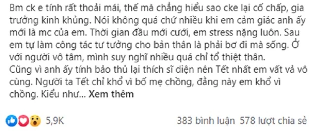 Mắng vợ "Tết chỉ rửa bát nhặt rau, cần gì phải đẹp", không ngờ tiếng cười lớn phía sau lại khiến chồng "lặng người" và tình huống tiếp theo mới thật sự gay cấn - Ảnh 1.