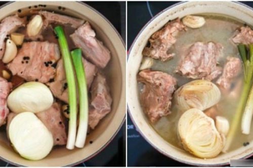 Canh khoai tây hầm xương Hàn Quốc thơm ngon nhờ cách nấu này