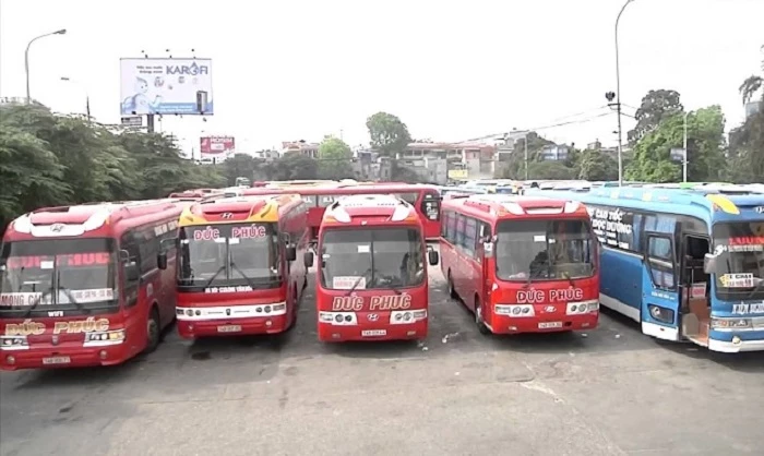 toàn bộ hoạt động của các phương tiện vận chuyển hành khách, gồm xe hợp đồng, du lịch, taxi, tuyến đi từ Thừa Thiên Huế đến các tỉnh Hải Dương, Quảng Ninh và ngược lại.