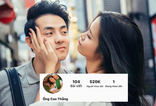 Sau tất cả, Ông Cao Thắng chính là người đầu tiên và duy nhất giữ vững phong độ “chỉ follow mình em”