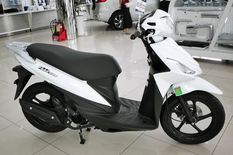 Cận cảnh xe ga rẻ nhất của Suzuki tại Việt Nam, cạnh tranh với Honda Vision, Yamaha Janus