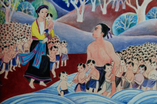 Mẹ Âu cơ - Tiên nữ về trời