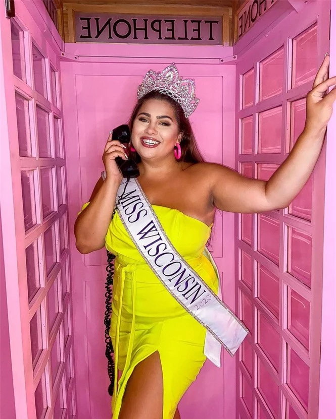 Người đẹp ngoại cỡ lọt top 12 Hoa hậu Trái đất Mỹ 2021 - ảnh 10