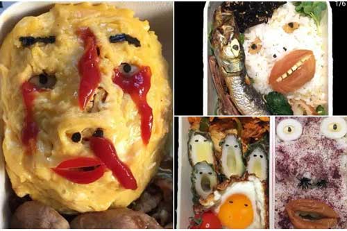 Những phiên bản cơm hộp rùng rợn "thách bạn dám ăn"