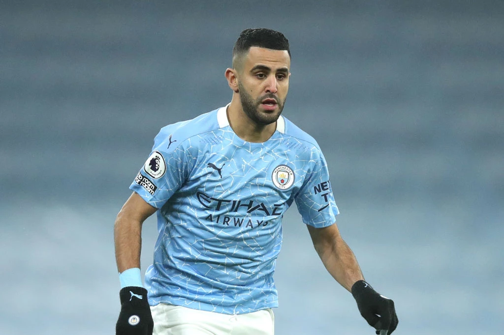 Tiền đạo: Riyad Mahrez (Man City).