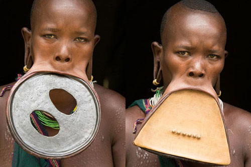 Vùng đất phụ nữ lồng đĩa vào môi để làm đẹp, đàn ông đánh nhau đổ máu để kiếm vợ