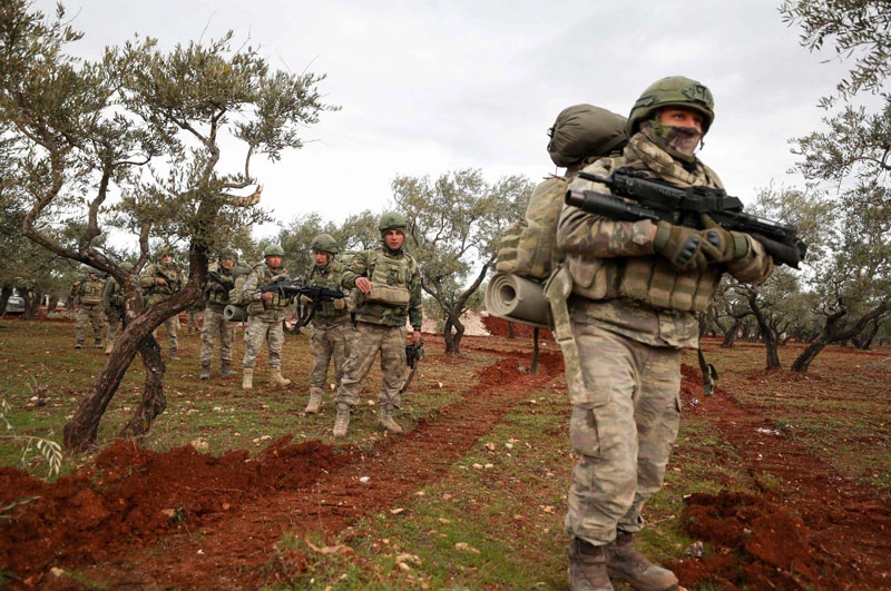Quân đội Thổ Nhĩ Kỳ. Ảnh: AFP.