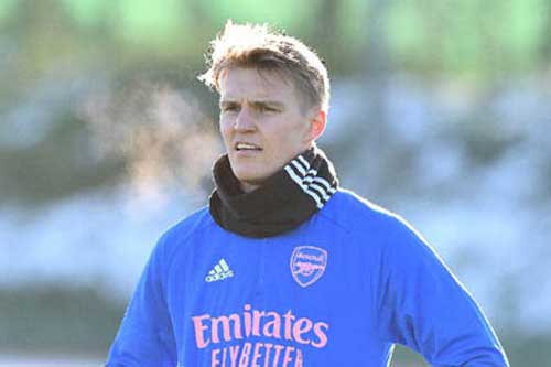 Arteta có thể cho Odegaard thi đấu ở trận Arsenal vs MU