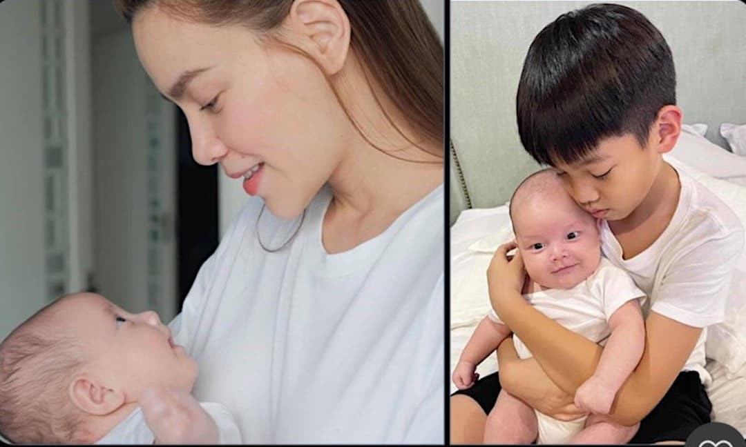 Khéo sinh như Hà Hồ: Con gái giống mẹ, con trai giống bố, đều thừa hưởng nhan sắc 'cực phẩm'