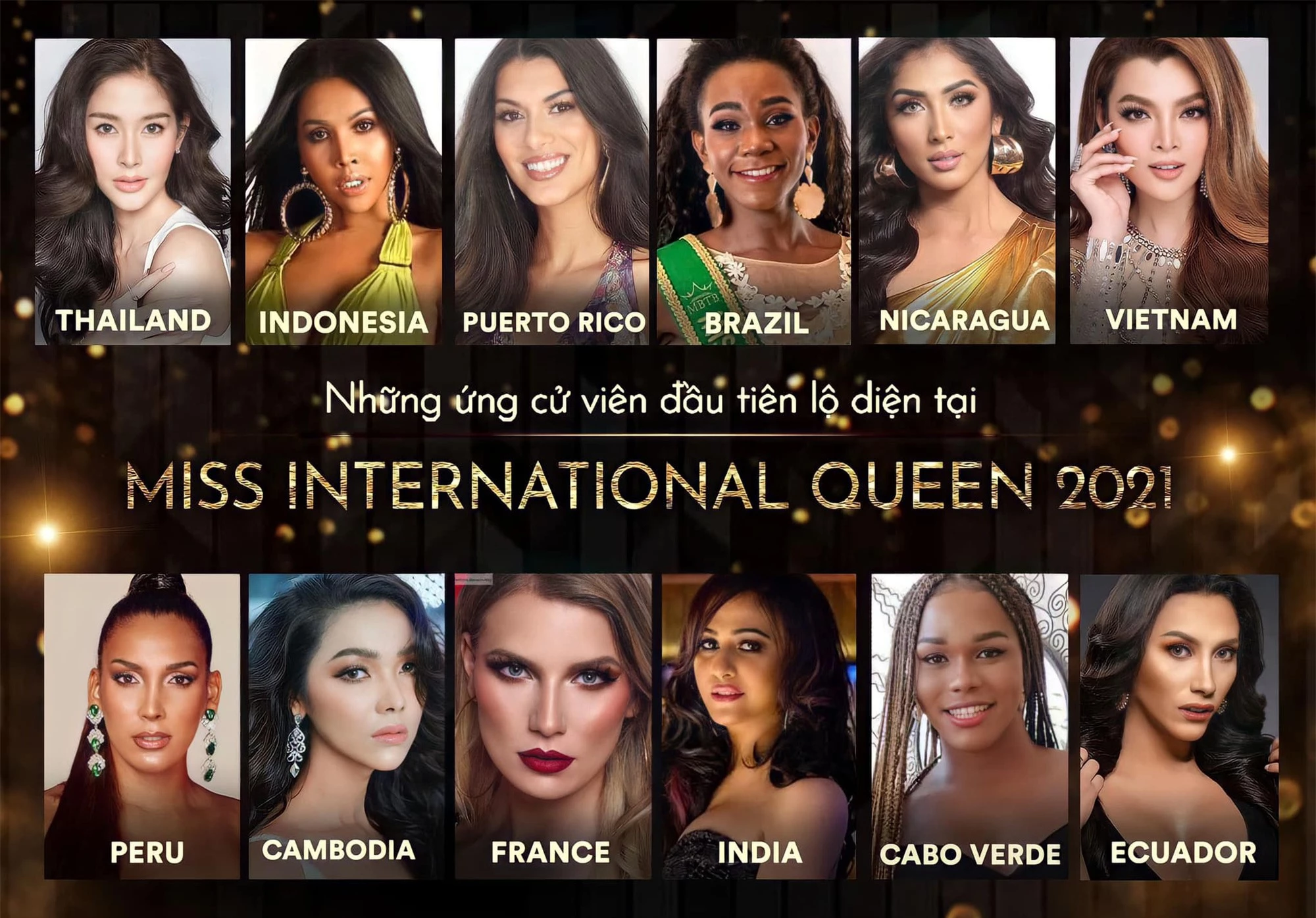 Đối thủ của Trân Đài tại Miss International Queen 2021 là những ai? - Ảnh 2.