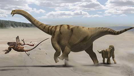 Phát hiện loài khủng long khổng lồ mới