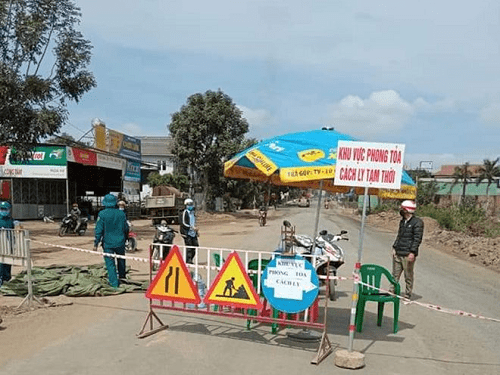 Bình Dương: Phát hiện 2 trường hợp F1, phong tỏa tạm thời 388 hộ dân ấp Cà Na