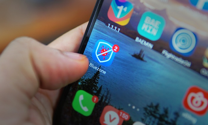 Bluezone có 25 triệu lượt tải, nằm trong top ứng dụng miễn phí được tải về nhiều nhất 