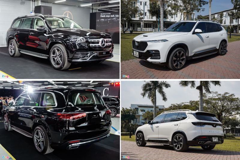 So sánh 2 SUV hạng sang VinFast President và Mercedes-Benz GLS 450 4MATIC