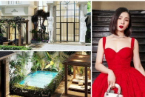 Ngắm “siêu biệt thự” phong cách Hy Lạp cổ điển của ca sĩ Lệ Quyên