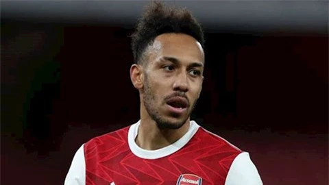 Aubameyang không thể góp mặt ở đại chiến Arsenal vs MU