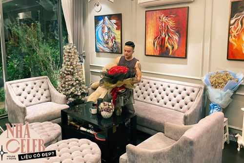 Cận cảnh biệt thự triệu đô của Cao Thái Sơn: Góc nào cũng toát lên "mùi chanh sả", ban công có view cực ăn tiền