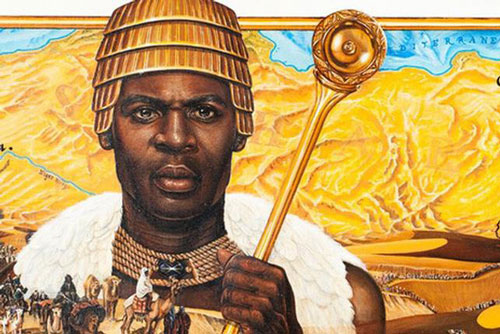 Choáng với vị vua giàu nhất mọi thời đại, vừa đi vừa phát vàng