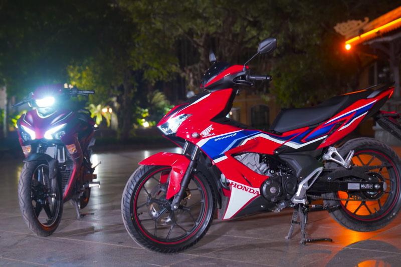 So sánh Yamaha Exciter 155 VVA với Honda Winner X