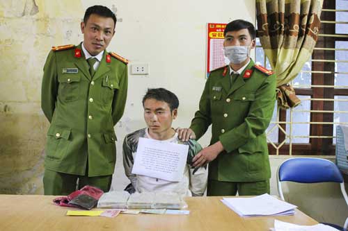 Công an Điện Biên phá chuyên án 121M, bắt 1 đối tượng, thu giữ 3 bánh heroin