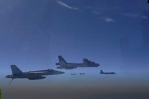 B-52 Mỹ ‘phô diễn sức mạnh’ sát cửa ngõ Iran sau khi Tổng thống Biden nhậm chức