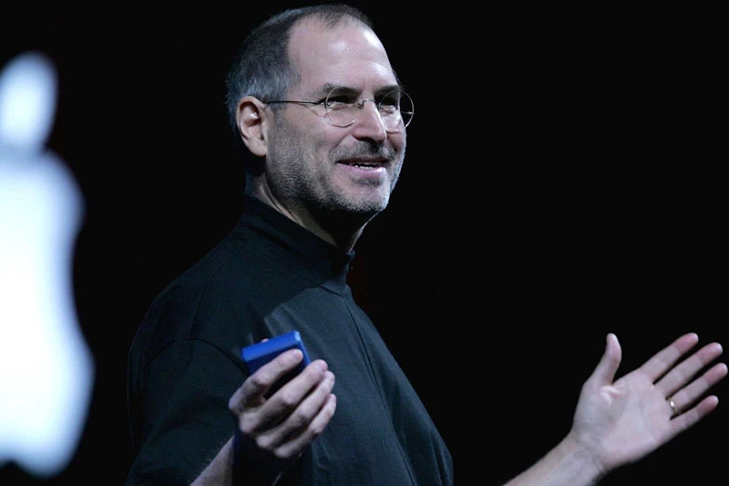 Hình ảnh của Steve Jobs lúc còn sống.