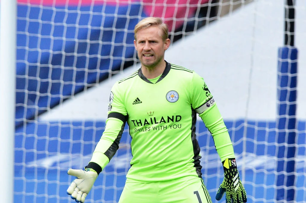 10. Kasper Schmeichel (Leicester City, 60 lần).